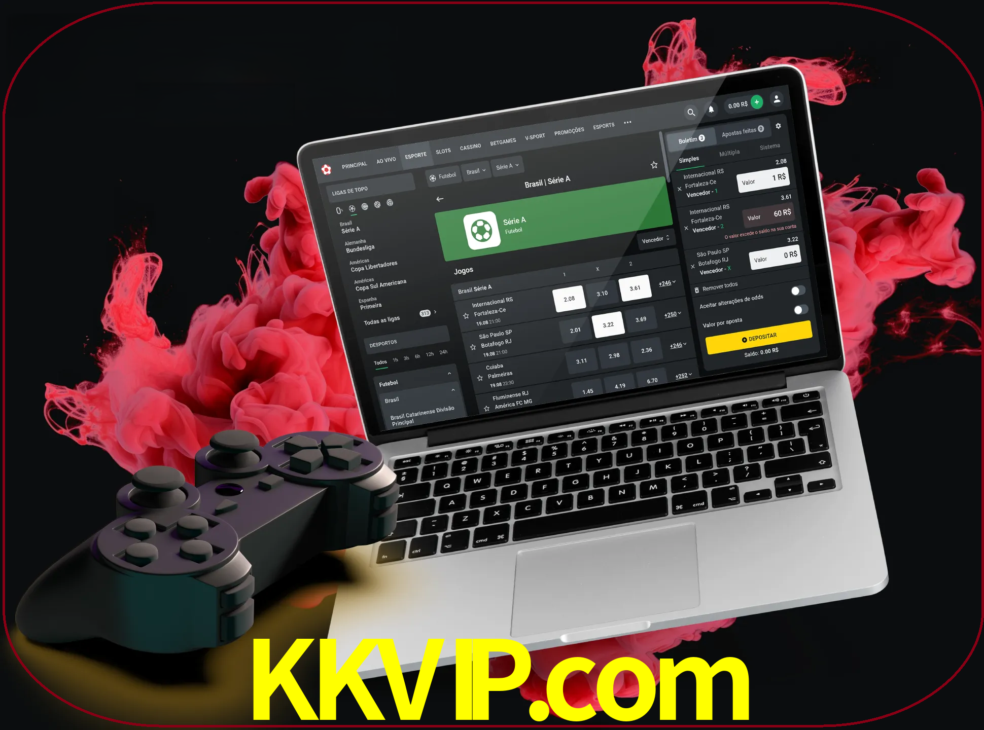 Visite a secção especial de jogos de vídeo em kkvip para descobrir em que jogos pode apostar e ganhar muito dinheiro.